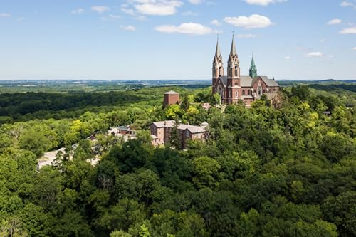 GLHUIOZ Puzzle Erwachsene - Favorite Things | Puzzle 500 Teile Erwachsene | Puzzel | Puzzle für Erwachsene | Farbverlauf Puzzle | USA-Kirche Wisconsin 52x38cm von GLHUIOZ