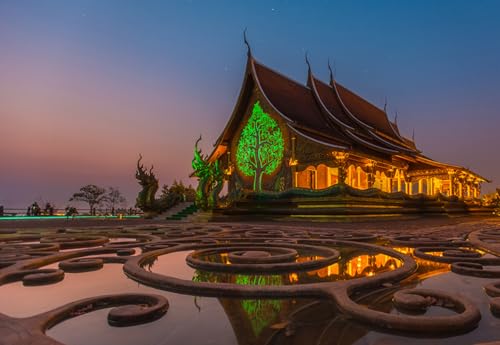 GLHUIOZ Puzzle | Puzzle Erwachsene Anspruchsvoll | 1500 Puzzle | Puzzel Thailand Tempel Skulpturen 87x57cm GLHUIOZ Puzzle | Puzzle Erwachsene Anspruchsvoll | 1500 Puzzle | Puzzel Thailand Tempel Skulpturen 87x57cm von GLHUIOZ