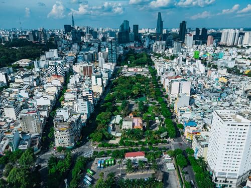 GLHUIOZ Puzzle | Puzzle Erwachsene Anspruchsvoll | 1500 Puzzle | Puzzel Vietnam Ho-Chi-Minh-Stadt 87x57cm von GLHUIOZ