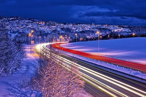 GLHUIOZ Puzzle500 Teile, Premium Quality, für Erwachsene und Kinder ab 6 Jahren Norwegen 52x38cm GLHUIOZ Puzzle500 Teile, Premium Quality, für Erwachsene und Kinder ab 6 Jahren Norwegen 52x38cm von GLHUIOZ