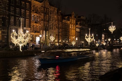GLHUIOZ Puzzles 1500 Teile Erwachsene Puzzles für Erwachsene Lernspiel Herausforderung Spielzeug 1500 Teile Puzzles für Erwachsene Kinder Amsterdam, Niederlande 87x57cm von GLHUIOZ