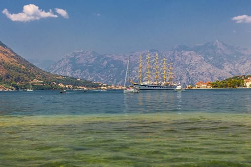 GLHUIOZ Puzzles 1500 Teile Erwachsene Puzzles für Erwachsene Lernspiel Herausforderung Spielzeug 1500 Teile Puzzles für Erwachsene Kinder Montenegro 87x57cm von GLHUIOZ