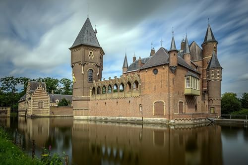 GLHUIOZ Puzzles für Erwachsene 500 Teile Puzzles für Erwachsene Lernspiel Herausforderung Spielzeug 500 Teile Holzpuzzles für Erwachsene Kinder Niederlande Nordbrabant 52x38cm von GLHUIOZ
