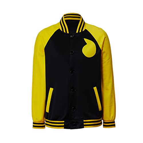 GLIMMERCOS Soul Eater Baseballjache Herrn Anime Streetwear Style Mantel Varsity Jacke College Jacke für Männer (XXL) von GLIMMERCOS