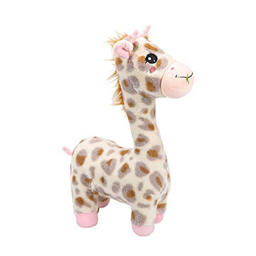 GLITZFAS Giraffen Kuscheltieren, Plüschtiere Giraffe Kuscheltier, Plüschtier Spielzeug, Giraffe Puppe Stofftier Plüschspielzeug Kinder Mädchen und Jungen Geschenk (30cm) von GLITZFAS