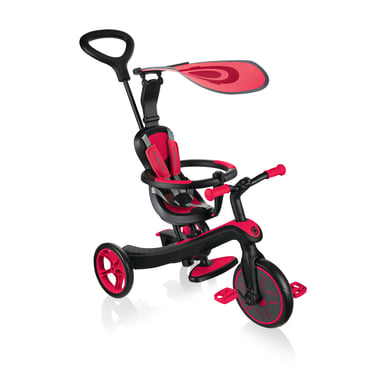 GLOBBER EXPLORER TRIKE 4in1, rot von GLOBBER