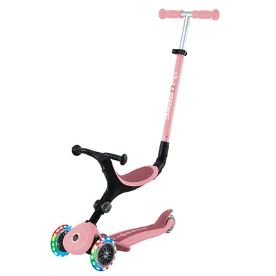 GLOBBER GO-UP ACTIVE LIGHTS pastellrosa-rosa, mit Leuchtrollen GLOBBER GO-UP ACTIVE LIGHTS pastellrosa-rosa, mit Leuchtrollen von GLOBBER