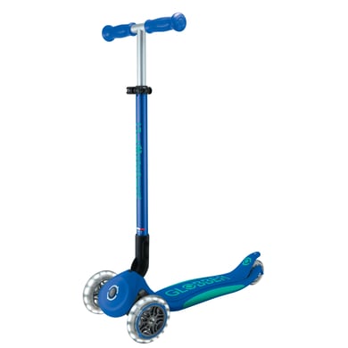 GLOBBER PRIMO FOLDABLE PLUS LIGHTS dunkelblau-türkis, mit Leuchtrollen GLOBBER PRIMO FOLDABLE PLUS LIGHTS dunkelblau-türkis, mit Leuchtrollen von GLOBBER