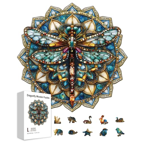 GLOBLELAND 200 Stück Emaille Libellen Holzpuzzle Zum Lernen Für Kleinkinder 11.34x11.22 Zoll Bunte Insekten Libellen Holzpuzzle Feiertags Und Geburtstagsgeschenke Für Das Lernen Im Vorschulalter GLOBLELAND 200 Stück Emaille Libellen Holzpuzzle Zum Lernen Für Kleinkinder 11.34x11.22 Zoll Bunte Insekten Libellen Holzpuzzle Feiertags Und Geburtstagsgeschenke Für Das Lernen Im Vorschulalter von GLOBLELAND