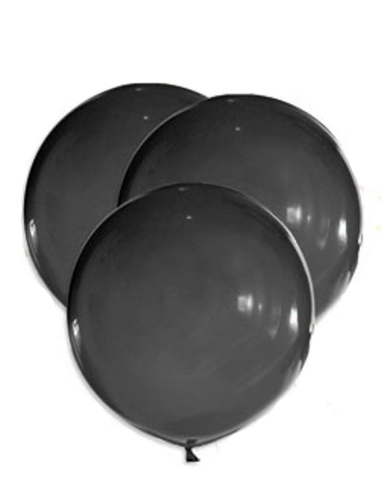 Luftballons Dekoration 5 Stück schwarz 47cm Luftballons Dekoration 5 Stück schwarz 47cm von GLOBOLANDIA