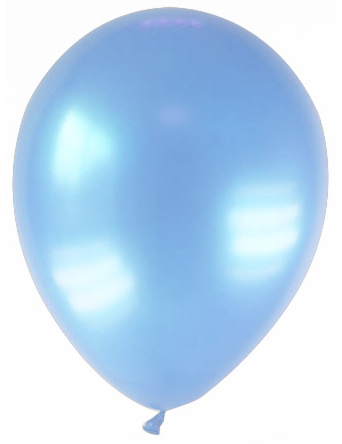 Party Zubehör Deko Luftballons 12 Stück hellblau 28 cm Party Zubehör Deko Luftballons 12 Stück hellblau 28 cm von GLOBOLANDIA