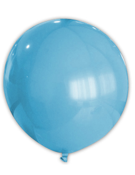 Riesen Party Dekoration XXL Luftballon hellblau 80 cm Riesen Party Dekoration XXL Luftballon hellblau 80 cm von GLOBOLANDIA