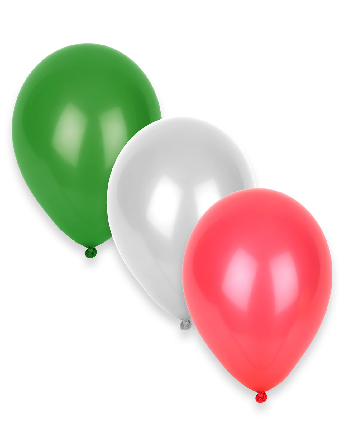 Set Luftballons Weiß Grün und Rot Set Luftballons Weiß Grün und Rot von GLOBOLANDIA