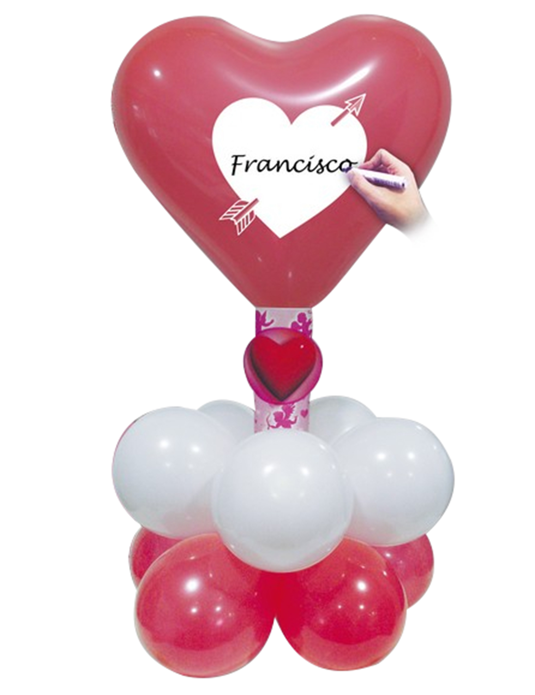 Set Luftballons mit Herzen und Ballons Set Luftballons mit Herzen und Ballons von GLOBOLANDIA