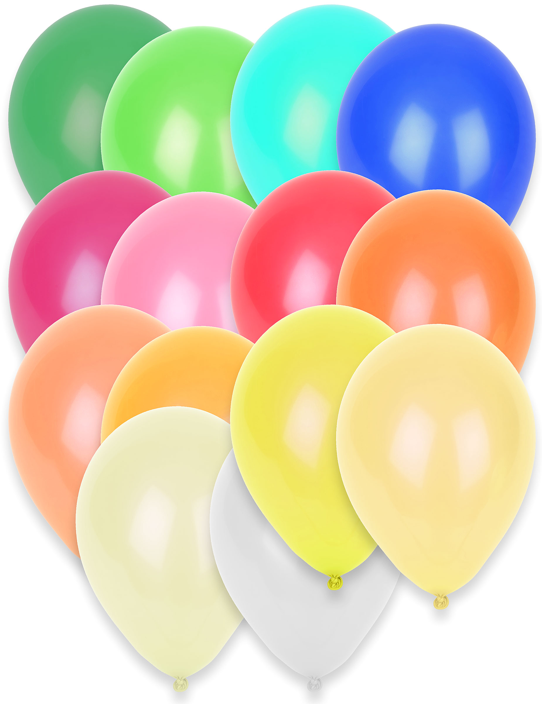 knallige Luftballons 50 Stück bunt knallige Luftballons 50 Stück bunt von GLOBOLANDIA