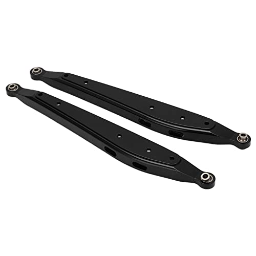 Austauschbares Aluminium Hinterer Querlenker, leichtes und robustes Upgrade-Teil für Axial RBX10 RC Auto (BLACK) von GLOGLOW
