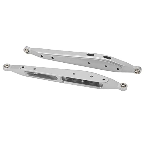 Austauschbares Aluminium Hinterer Querlenker, leichtes und robustes Upgrade-Teil für Axial RBX10 RC Auto (SILVER) von GLOGLOW