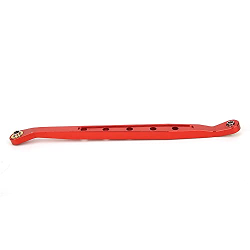 GLOGLOW Langlebige Rote Untere Aufhängungsglieder für 1/10 Axial 90018 RC Crawler, Präzisions-CNC-Bearbeitung, 4er-Pack (Rot) von GLOGLOW