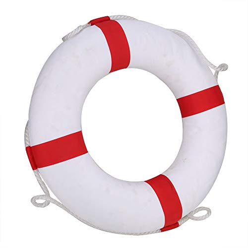 GLOGLOW Swimmingpool Ring, Life Preserver Foam Safety Boje mit Oxford -Stoffabdeckung und Nylonseil für die Rettung von Kindern Rettungsschwimmer GLOGLOW Swimmingpool Ring, Life Preserver Foam Safety Boje mit Oxford -Stoffabdeckung und Nylonseil für die Rettung von Kindern Rettungsschwimmer von GLOGLOW