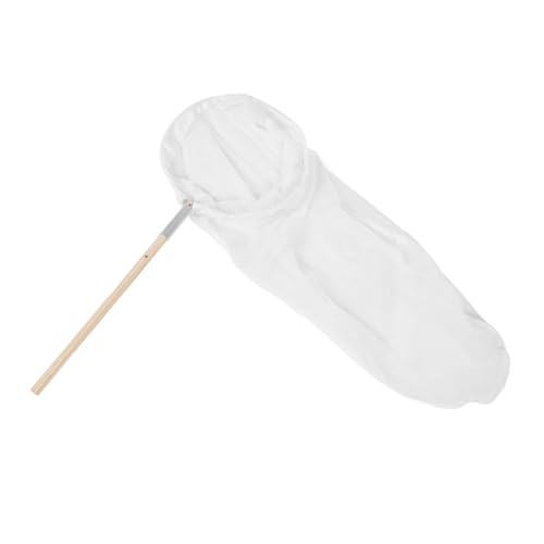 Kinder Fliegennetz Fangen Netz Kiefer Griff Natur-Erkundung Spielzeug Lange Griff 18,1 Zoll Durchmesser Eisen Ring Ideal für von GLOGLOW