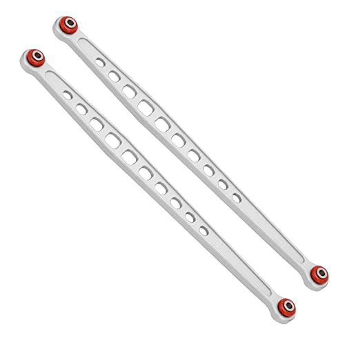 UDR-Heckfederungsstangenverbindung Hergestellt aus Aluminiumlegierung 6061 T6, zum Ersatz der alten Teile für ein (SILVER) von GLOGLOW