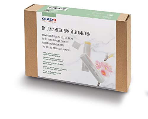 GLOREX 6 1602 401 - Naturkosmetik-Komplettset, Box zur Herstellung von Lippenbalsam mit pflegendem Jojoba- und Kokos-Öl GLOREX 6 1602 401 - Naturkosmetik-Komplettset, Box zur Herstellung von Lippenbalsam mit pflegendem Jojoba- und Kokos-Öl von GLOREX