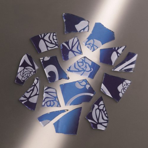 Glorex 6 2495 007 - Retro Mosaic 100g blau/silber von GLOREX