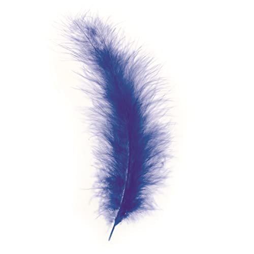 Glorex 6 3820 013 – Marabou-Federn, ca. 15 Stück, Blau Glorex 6 3820 013 – Marabou-Federn, ca. 15 Stück, Blau von GLOREX