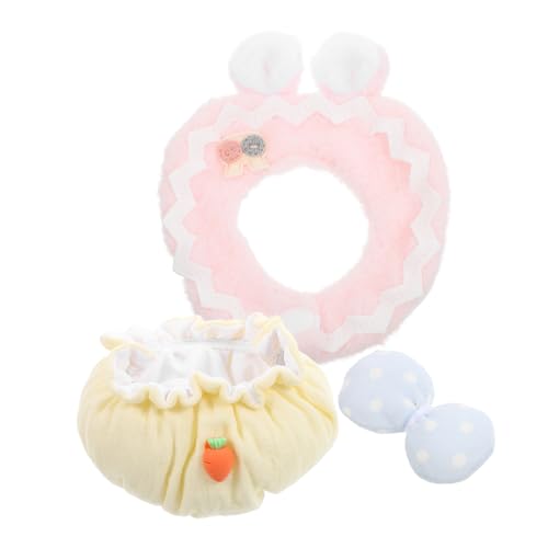 GLSTOY Feine Handwerkskunst Baumwollmaterial Outfits für Bärenpuppen wiederverwendbar und waschbar für langanhaltenden Spaß von GLSTOY