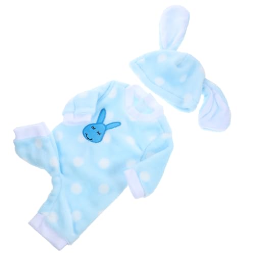GLSTOY 1 Satz Puppenkleidung Puppen kinderpuppe Babydoll babybornpuppen Puppenhaus puppenaugen Schlafanzug Puppenpyjama zum Anziehen 18-Zoll-Puppenpyjama Plüsch Sky-Blue GLSTOY 1 Satz Puppenkleidung Puppen kinderpuppe Babydoll babybornpuppen Puppenhaus puppenaugen Schlafanzug Puppenpyjama zum Anziehen 18-Zoll-Puppenpyjama Plüsch Sky-Blue von GLSTOY