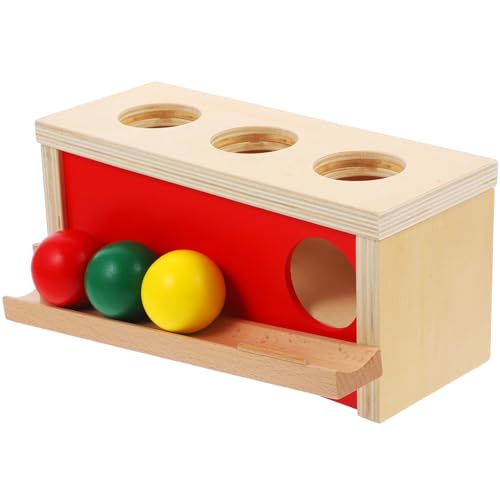 GLSTOY Kleinkindspielzeug Für 1–3 Jahre Babyspielzeug Für 6–12 Monate Aus Holz Tropfenspielzeug Frühes Lernen Entwicklung Der Feinmotorik von GLSTOY