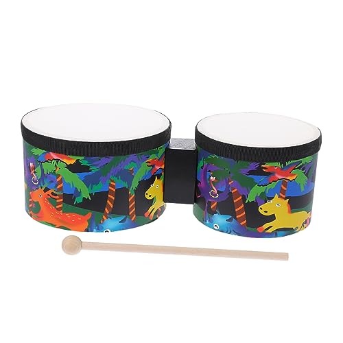 GLSTOY 1 Set Bongo Trommel Spielzeugtrommeln Trommelinstrument Party Schlaginstrument Handgemachte Trommel Kinder Handtrommel Instrumente Musikinstrument Anfänger Trommeln Baby Bongos GLSTOY 1 Set Bongo Trommel Spielzeugtrommeln Trommelinstrument Party Schlaginstrument Handgemachte Trommel Kinder Handtrommel Instrumente Musikinstrument Anfänger Trommeln Baby Bongos von GLSTOY