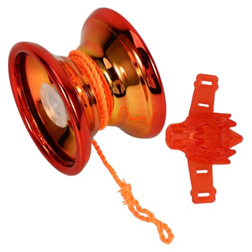 GLSTOY 1 Set Jo Jo Spielzeug Mit Schnur, Kleine Jo Jos, Jo Jos Aus Metall, Ballspielzeug, Jo Jo Bälle, Ballspielzeug, Fingerspitzenball, Jo Jos Für Anfänger, Jo Jo Bälle, Spielzeug, von GLSTOY