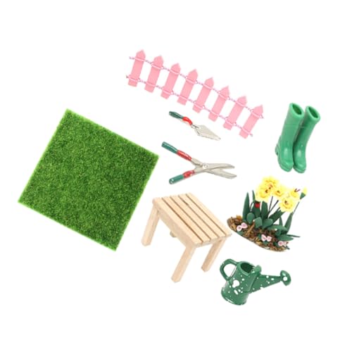GLSTOY 1 Set Mini Gartenset, Mini Puppenhaus, Puppen Garten Set, Puppenhaus Hof Set, Mini Dekorationen, Landschaftsdekor, Kleines Modell, Foto Requisite, Puppen Hof Ornamente GLSTOY 1 Set Mini Gartenset, Mini Puppenhaus, Puppen Garten Set, Puppenhaus Hof Set, Mini Dekorationen, Landschaftsdekor, Kleines Modell, Foto Requisite, Puppen Hof Ornamente von GLSTOY