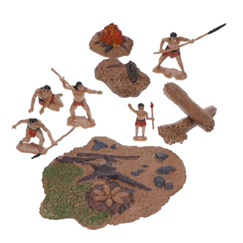 GLSTOY 1 Set Spielzeug Für Kognitive Primitive Menschliche Lebensszenen, Mini Primitivmenschen, Primitivmenschen Figur, Mikro Landschaftsgestaltungsornamente, Primitivmenschen GLSTOY 1 Set Spielzeug Für Kognitive Primitive Menschliche Lebensszenen, Mini Primitivmenschen, Primitivmenschen Figur, Mikro Landschaftsgestaltungsornamente, Primitivmenschen von GLSTOY