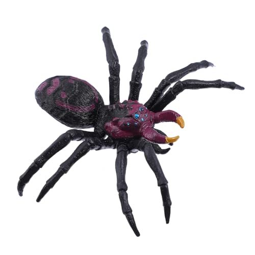 GLSTOY Große Schwarze Simulationsspinnen Halloween-Dekoration Streichspielzeug Lebensechte Spinnen Für Streiche Und Dekoration von GLSTOY