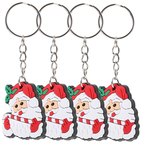 GLSTOY 10stücke Cartoon Weihnachtsmann Schlüsselanhänger Lustige Xmas Deko Für Taschen Und Rucksäcke Partygeschenke Für Weihnachten Und Neujahr GLSTOY 10stücke Cartoon Weihnachtsmann Schlüsselanhänger Lustige Xmas Deko Für Taschen Und Rucksäcke Partygeschenke Für Weihnachten Und Neujahr von GLSTOY