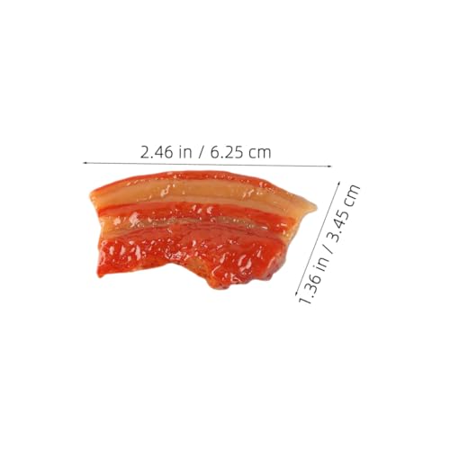GLSTOY 10 Stück Teiliges Fake Streaky Meat Modell Realistische Simulation Lebensechte Fleischdeko für Küche Tisch Hotpot Restaurant Essensrequisite GLSTOY 10 Stück Teiliges Fake Streaky Meat Modell Realistische Simulation Lebensechte Fleischdeko für Küche Tisch Hotpot Restaurant Essensrequisite von GLSTOY