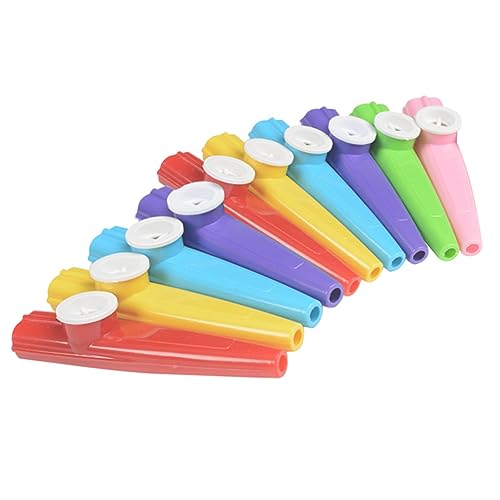 GLSTOY 10 Stück Teiliges Kazoo für Buntes Musikinstrument Einfach Lernspielzeug und Partyzubehör Geeignet für Anfänger und Musikliebhaber Aller Altersgruppen Zufällige Zufällige Farbe GLSTOY 10 Stück Teiliges Kazoo für Buntes Musikinstrument Einfach Lernspielzeug und Partyzubehör Geeignet für Anfänger und Musikliebhaber Aller Altersgruppen Zufällige Zufällige Farbe von GLSTOY