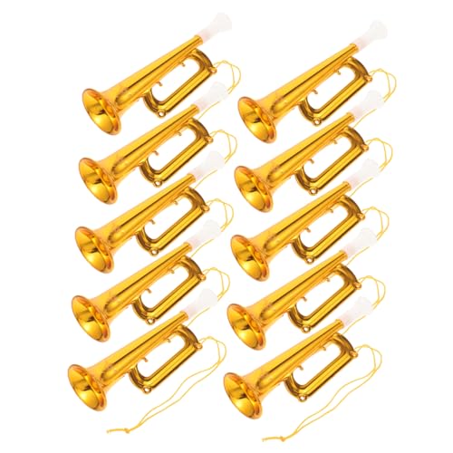 GLSTOY 10 Stück Teiliges Trumpetenspielzeug Leicht und Tragbar Vielseitig für Partys Konzerte Sportveranstaltungen um Festliche Atmosphäre für Erwachsene zu Schaffen GLSTOY 10 Stück Teiliges Trumpetenspielzeug Leicht und Tragbar Vielseitig für Partys Konzerte Sportveranstaltungen um Festliche Atmosphäre für Erwachsene zu Schaffen von GLSTOY