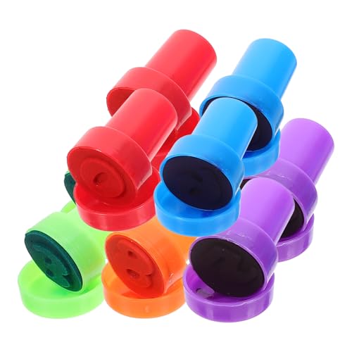 GLSTOY 10-teiliges Zahlenstempel-Set für Jungen und Mädchen personalisierte Mathematik-Zahlenstempel Spielzeug für -Bastelpartys dekorativ von GLSTOY