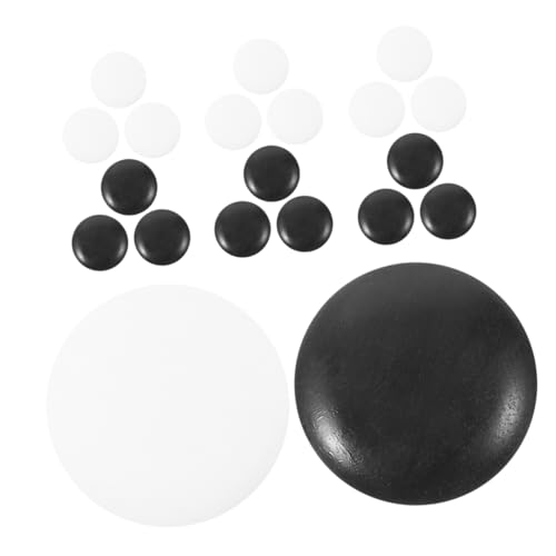 GLSTOY 100 Stück Go Spielsteine aus Strapazierfähigem Material Kleine Schachfiguren Spielzubehör für Go Vereine und Zuhause Kompakt und Praktisch von GLSTOY