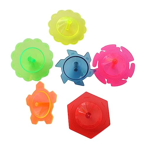 GLSTOY Lustige Kreisel Für Handdrehende Gyroskope Gemischten Designs Ideales Für Jungen Und ädchen von GLSTOY