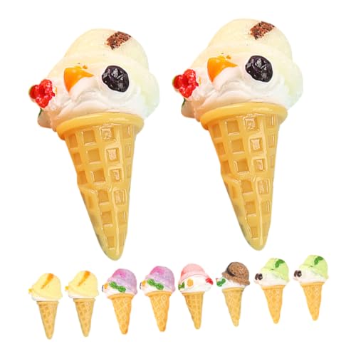 GLSTOY 10Stücke Künstliche Eiscreme Lebensechte Mini Eiscreme Modelle Mischfarben für Fotografie und Ausstellungen Stabil und Langlebig Kreative Dekoration GLSTOY 10Stücke Künstliche Eiscreme Lebensechte Mini Eiscreme Modelle Mischfarben für Fotografie und Ausstellungen Stabil und Langlebig Kreative Dekoration von GLSTOY