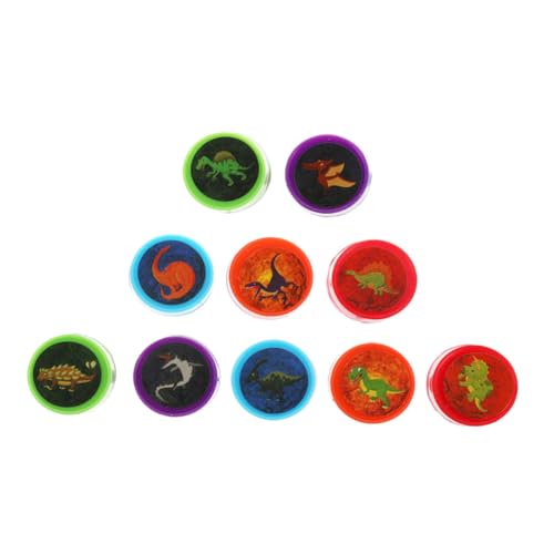 GLSTOY 10pcs Kinder Dinosaurier Stamper Briefmarken Kreative Kinderspielzeug -klassenzimmer Belohnungen GLSTOY 10pcs Kinder Dinosaurier Stamper Briefmarken Kreative Kinderspielzeug -klassenzimmer Belohnungen von GLSTOY