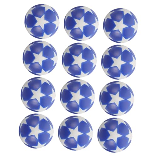 GLSTOY 12 Stück Fußballzubehör Mini Tischfußball Tischbälle Tischfußball Ersatzbälle Tischfußball Ersatzbälle Mini Fußbälle Tischfußball Tischfußballbälle Tischfußball von GLSTOY