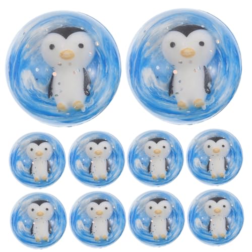 GLSTOY Niedliche Hüpfburgen Mit Pinguinen – 12er-pack – Kinderparty – Hüpfen & Spielen – Geburtstagsparty Karneval & Weihnachtsgeschenk von GLSTOY