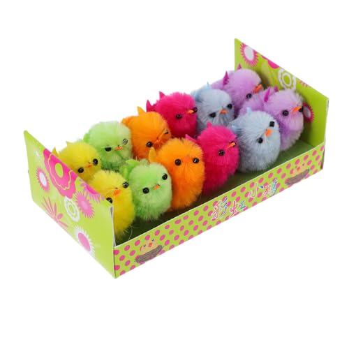 GLSTOY 12 Stück Realistische Mini Hühnerfiguren für Ostern Deko und Tischgestaltung Flauschige Ostern Frühlingsfeiern und Geschenkideen GLSTOY 12 Stück Realistische Mini Hühnerfiguren für Ostern Deko und Tischgestaltung Flauschige Ostern Frühlingsfeiern und Geschenkideen von GLSTOY