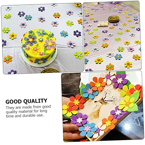 GLSTOY 120 Stück DIY Blumen Dekoration aus Schaumstoff Bunte Bastelblumen für Kindergarten Schule Kreative Blumendeko Ornamente für Handarbeit und Partygestaltung GLSTOY 120 Stück DIY Blumen Dekoration aus Schaumstoff Bunte Bastelblumen für Kindergarten Schule Kreative Blumendeko Ornamente für Handarbeit und Partygestaltung von GLSTOY