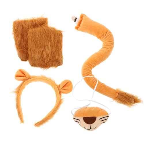 GLSTOY 1Satz Cosplay Kostüm mit Stirnband und Handschuhen Dekoratives Tierkostüm Zubehör für Karneval Geburtstagsfeiern und Maskeraden GLSTOY 1Satz Cosplay Kostüm mit Stirnband und Handschuhen Dekoratives Tierkostüm Zubehör für Karneval Geburtstagsfeiern und Maskeraden von GLSTOY